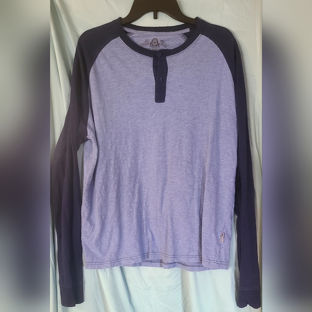 American Rag, Men's Size Large, Blue, Long Sleeved Shirt